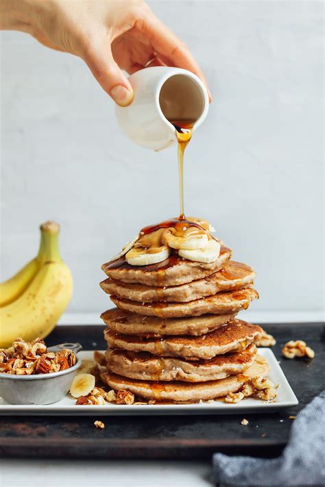 Banana Walnut Pancakes: Wholesome Breakfast